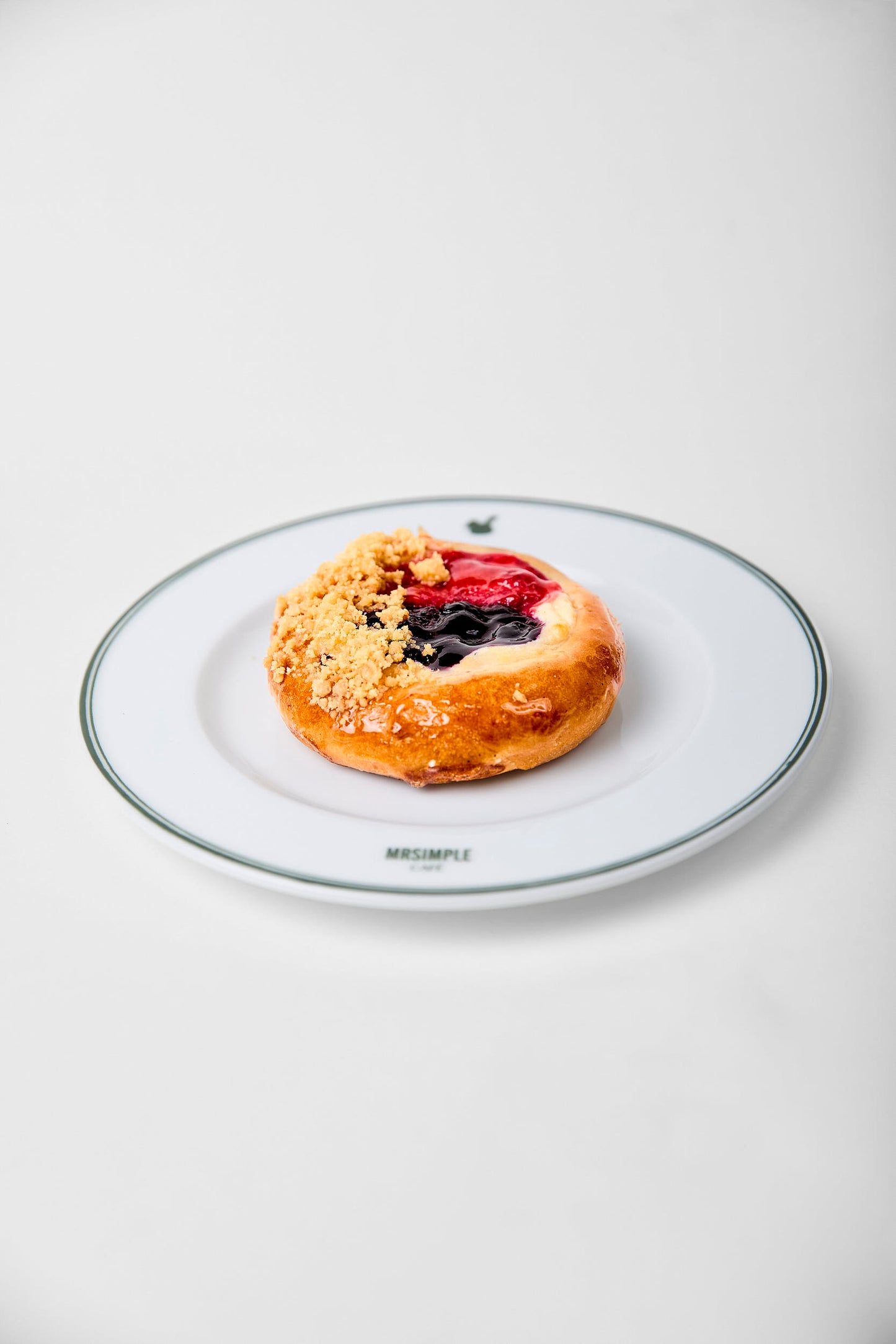 KOLÁČ PHÔ MAI DÂU TÂY & VIỆT QUẤT | STRAWBERRY & BLUEBERRY  CREAM CHEESE KOLÁČ