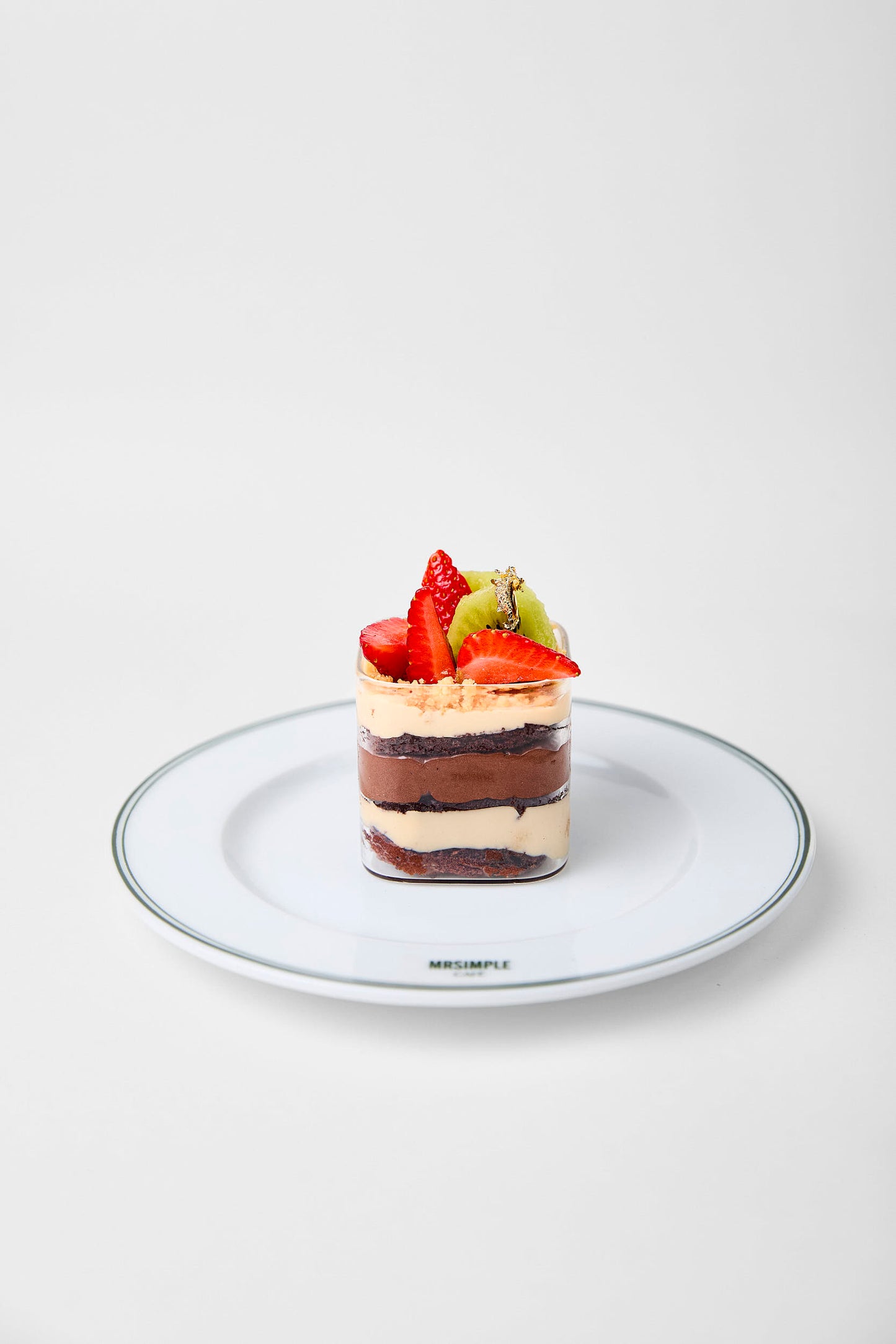 VERRINE CARAMEL CHOCOLATE TRÁI CÂY TƯƠI | CARAMEL CHOCOLATE VERRINE WITH FRESH FRUIT
