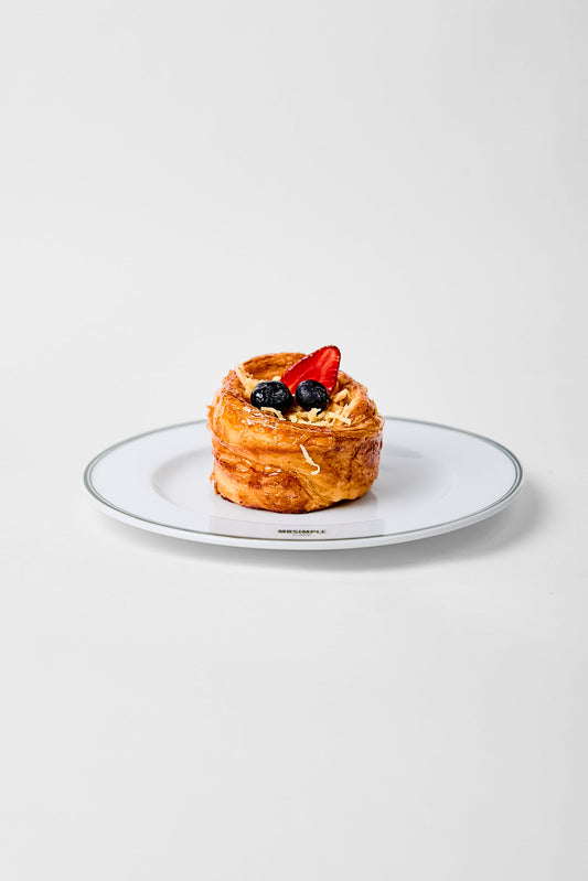 CROISSANT CUP PHÔ MAI DÂU TÂY & VIỆT QUẤT | STRAWBERRY & BLUEBERRY CHEESE CROISSANT CUP